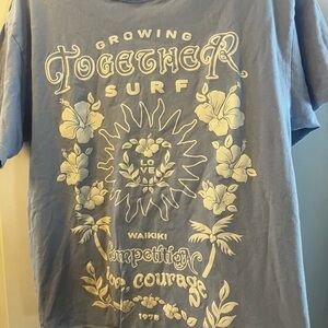 Divided Light Blue Tee